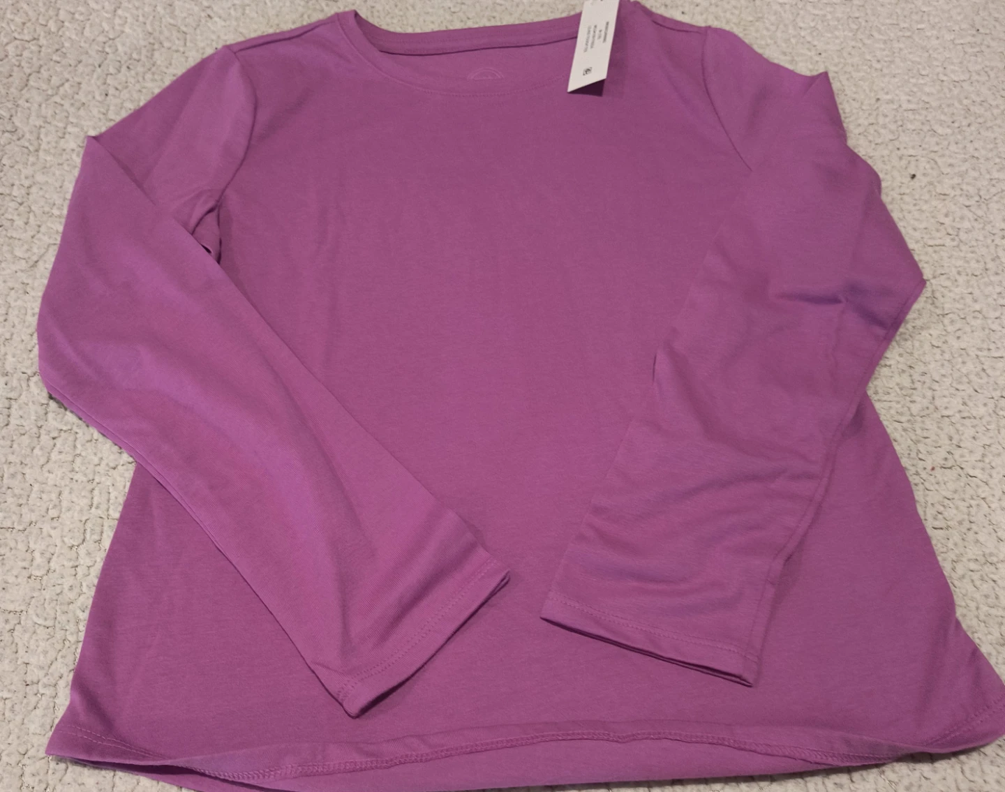 Wonder Nation LS Kid Tough Tee - Size M (7/8)