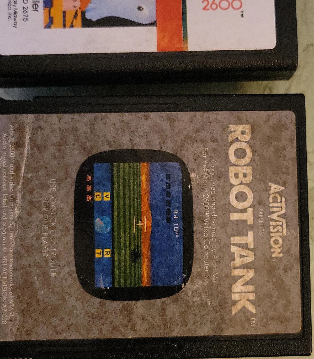 Activision Robot Tank Atari 2600 Game thumbnail