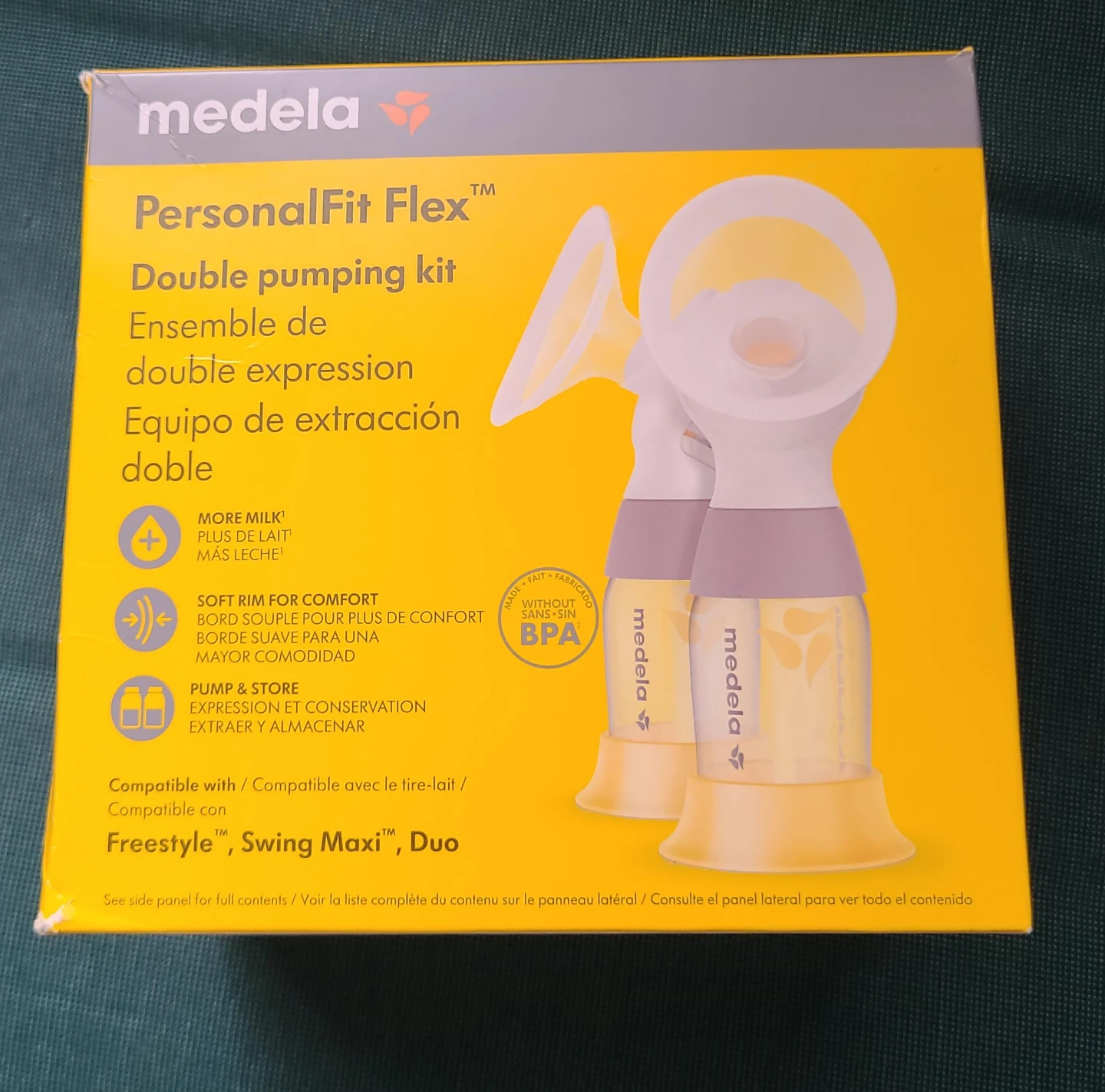 Medela PersonalFit Flex Double Pumping Kit - New