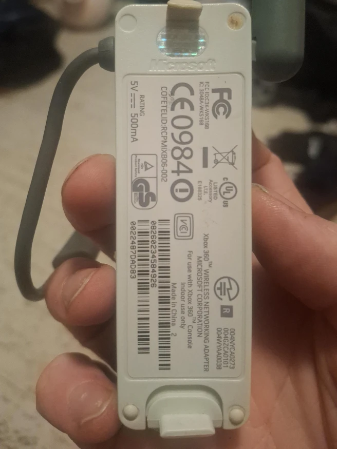 Xbox 360 Wireless Network Adapter image indicator(2)