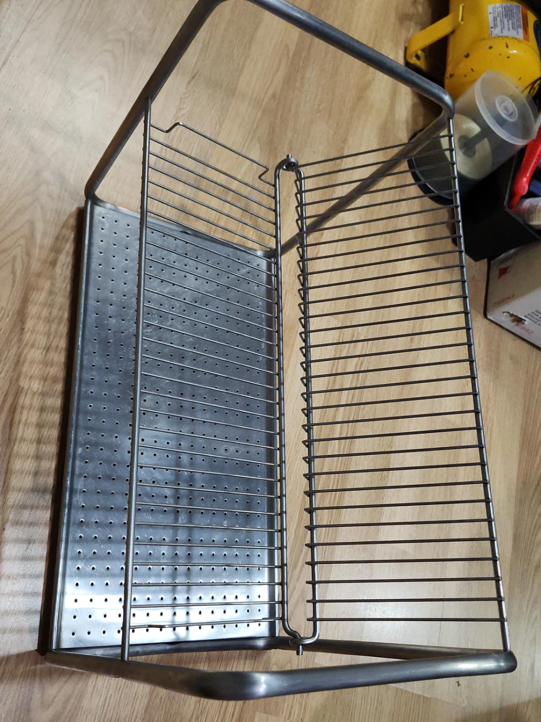 Metal Dish Rack and Drip Tray