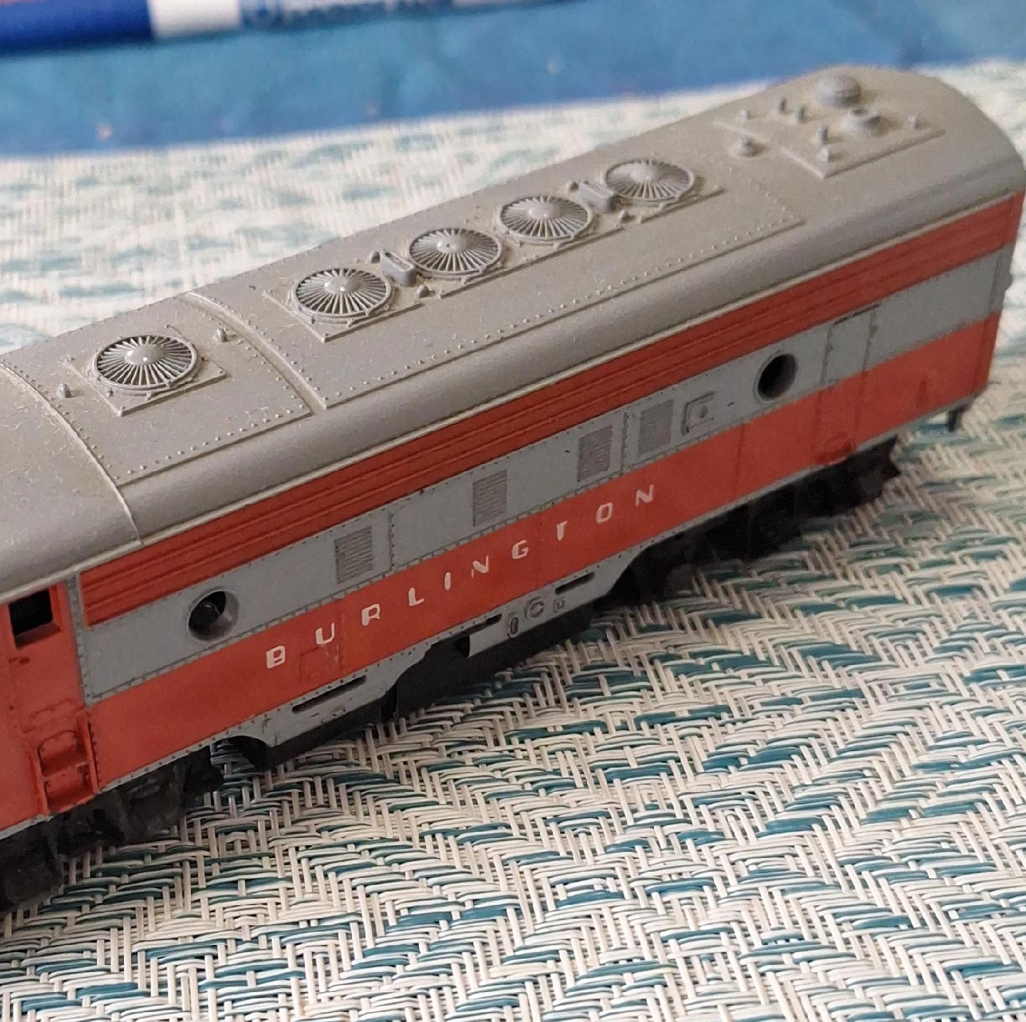 Burlington Train locomotive