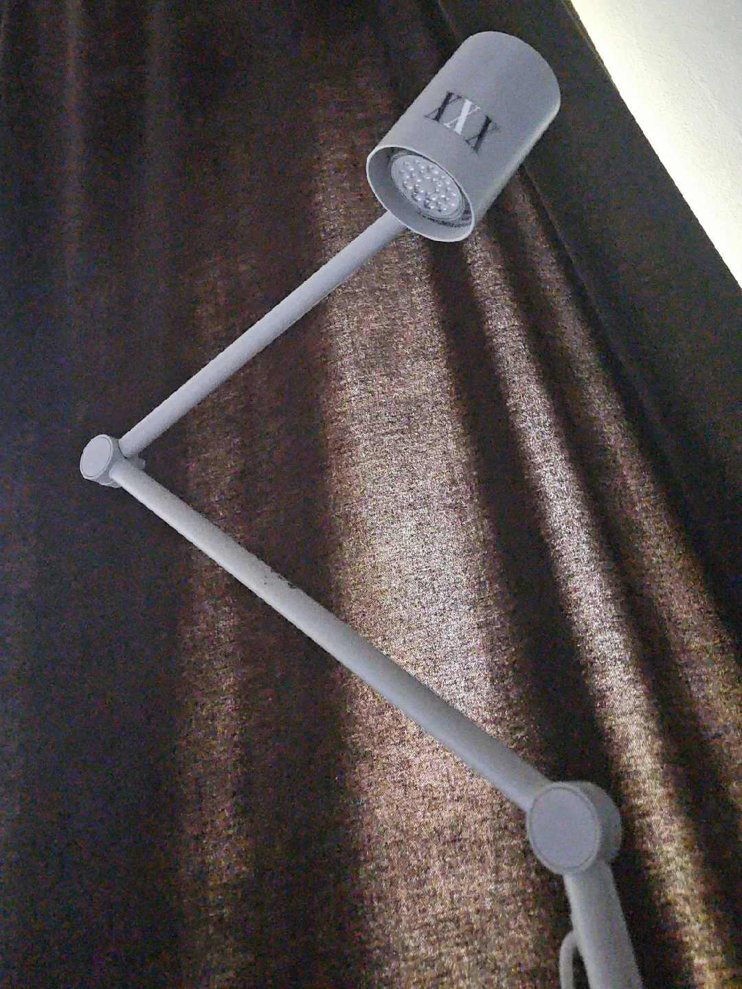 Grey LED Desk Lamp