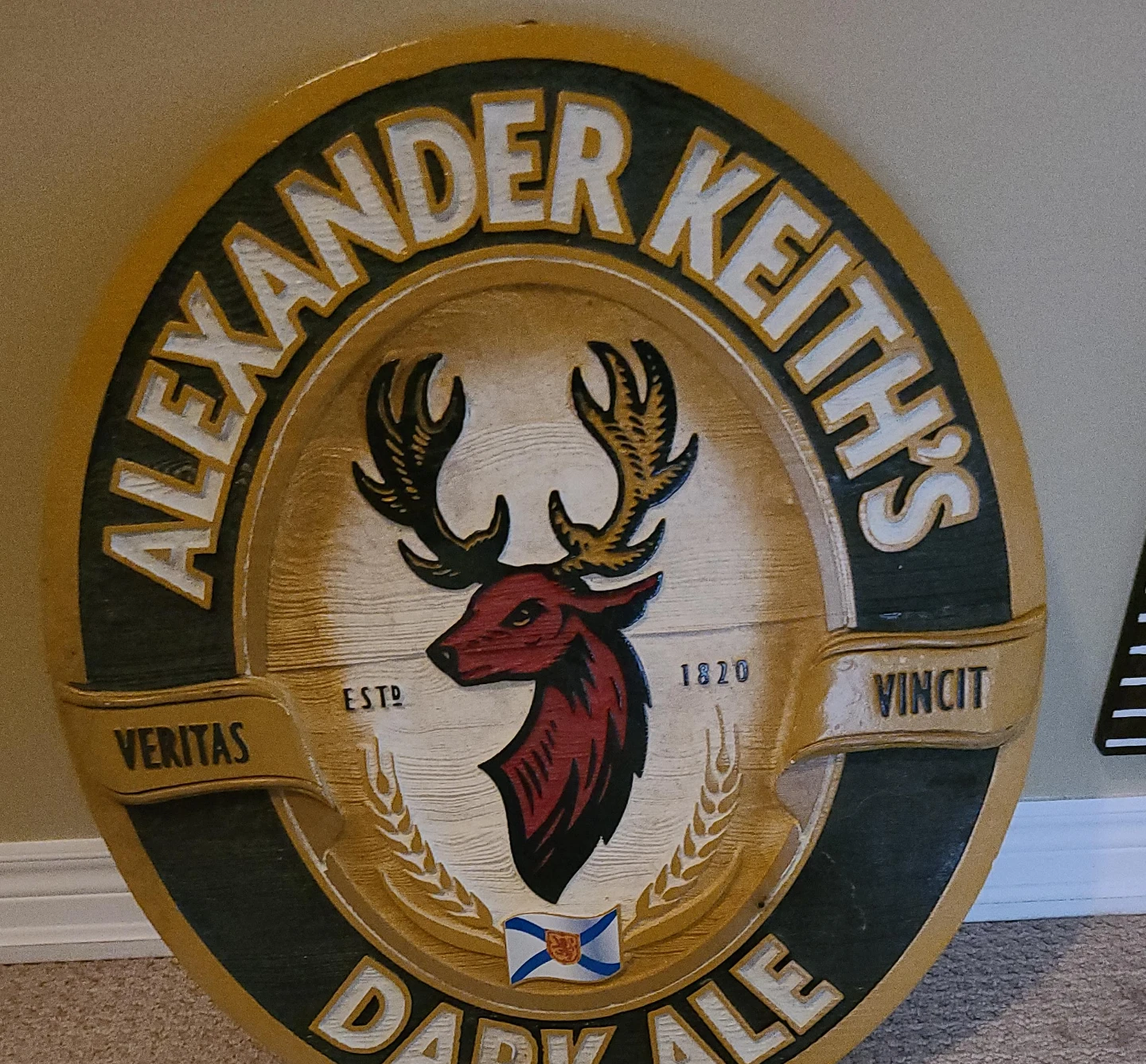 Alexander Keith's Dark Ale Sign