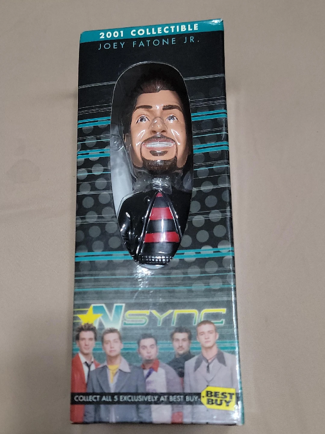 2001 Joey Fatone Jr. Bobblehead - *NSYNC Collectible