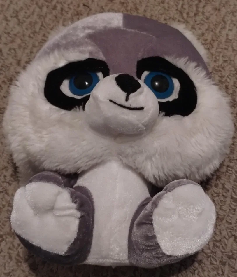 Lemur Plush Toy - Grey & White