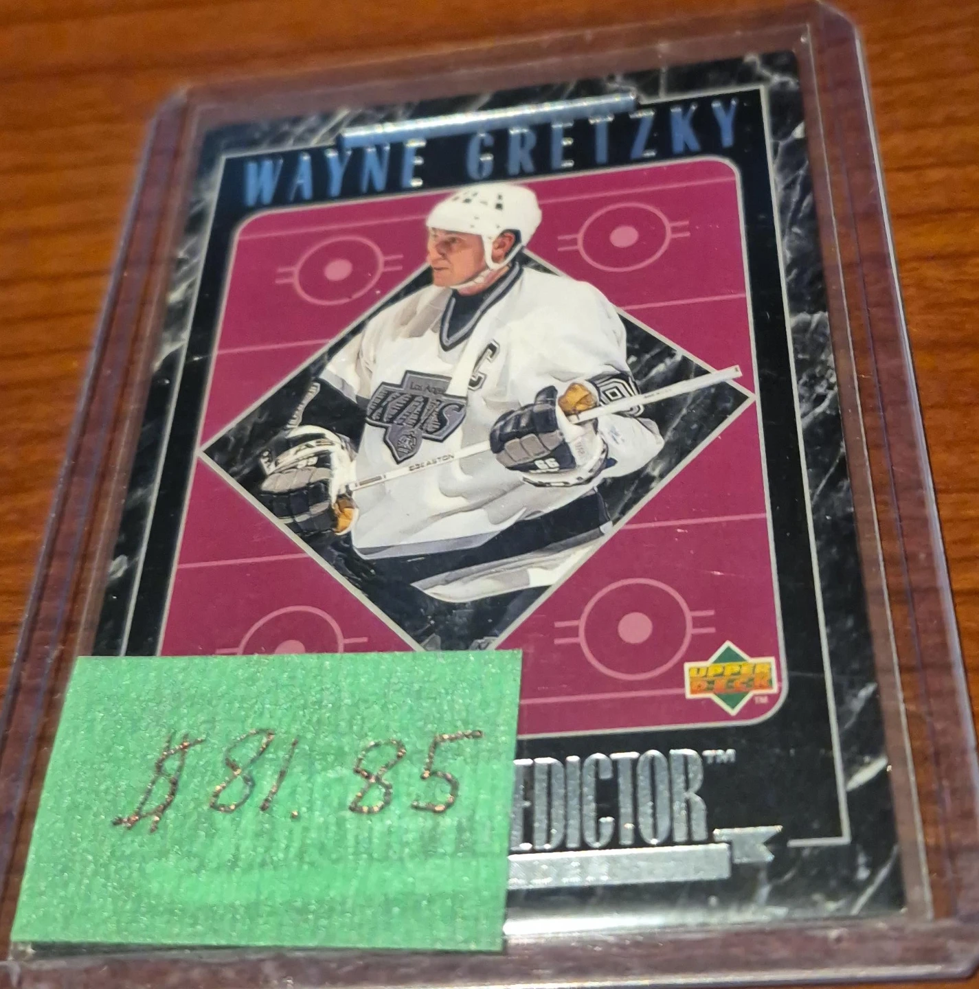 Wayne Gretzky Upper Deck Predictor Trading Card thumbnail