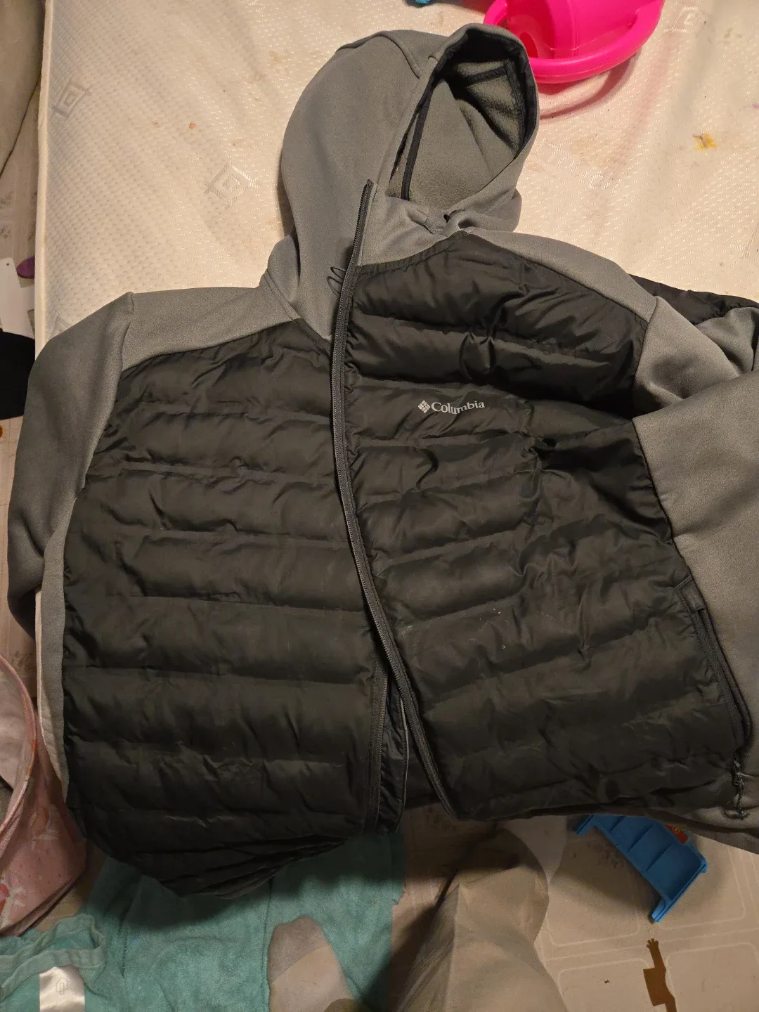 Columbia Black Puffer Jacket