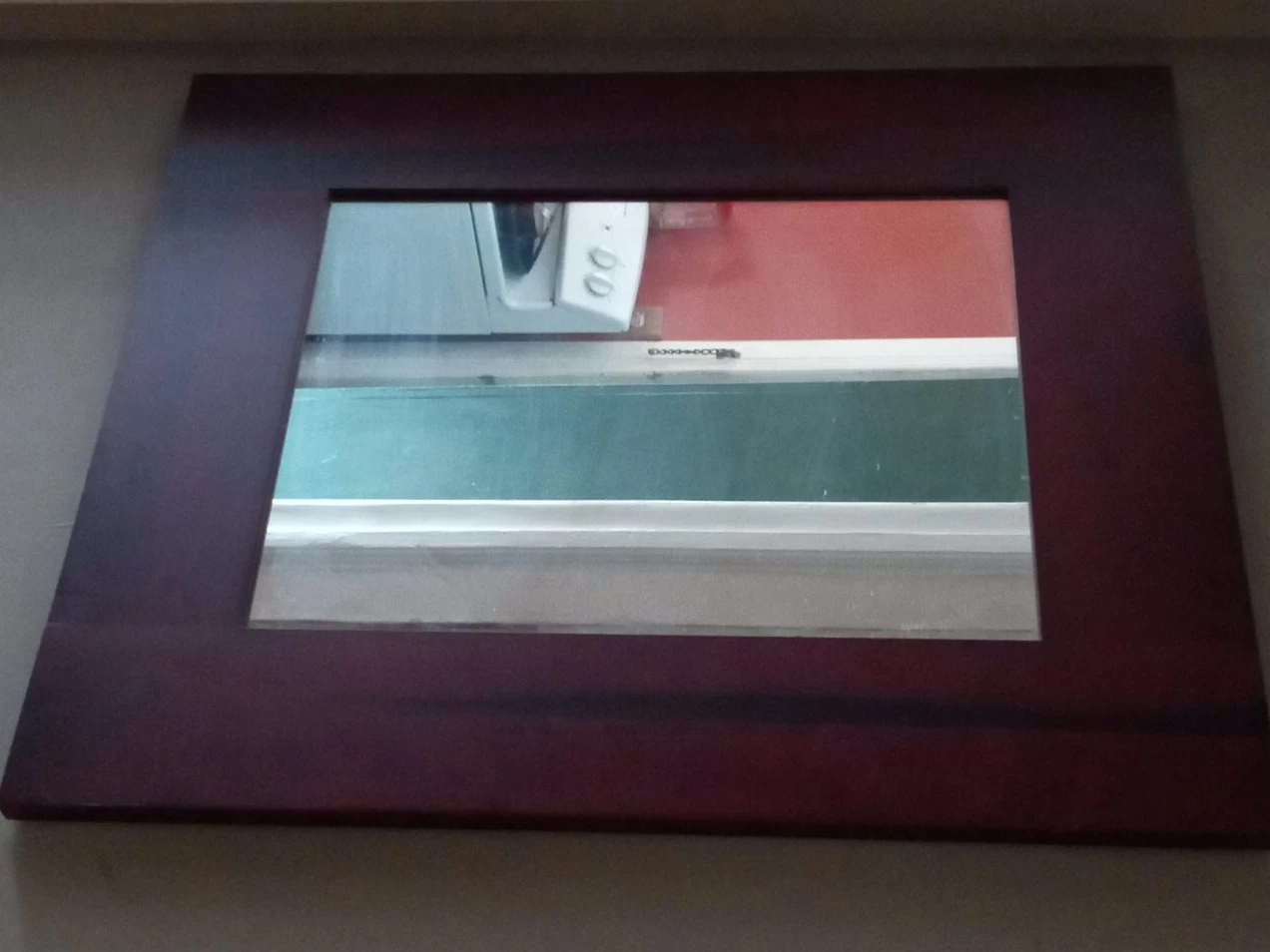 Brown Framed Mirror thumbnail