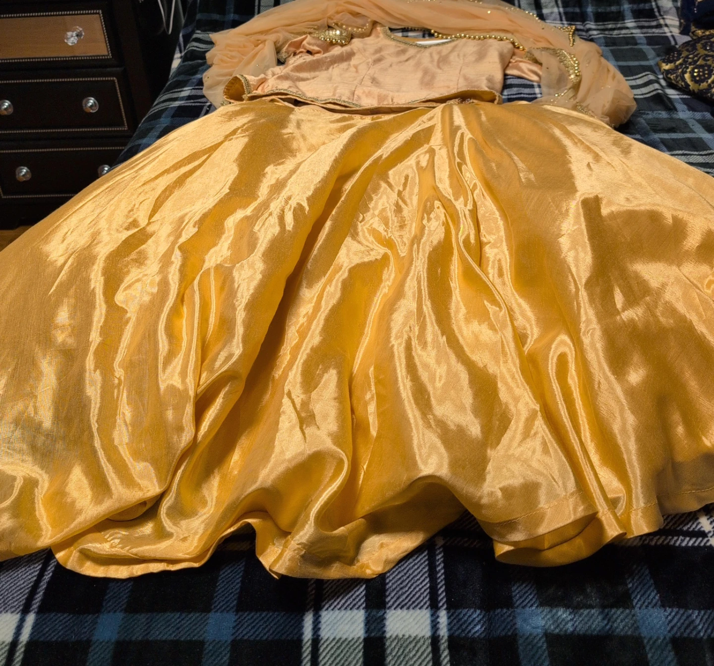 Gold Lehenga Outfit thumbnail