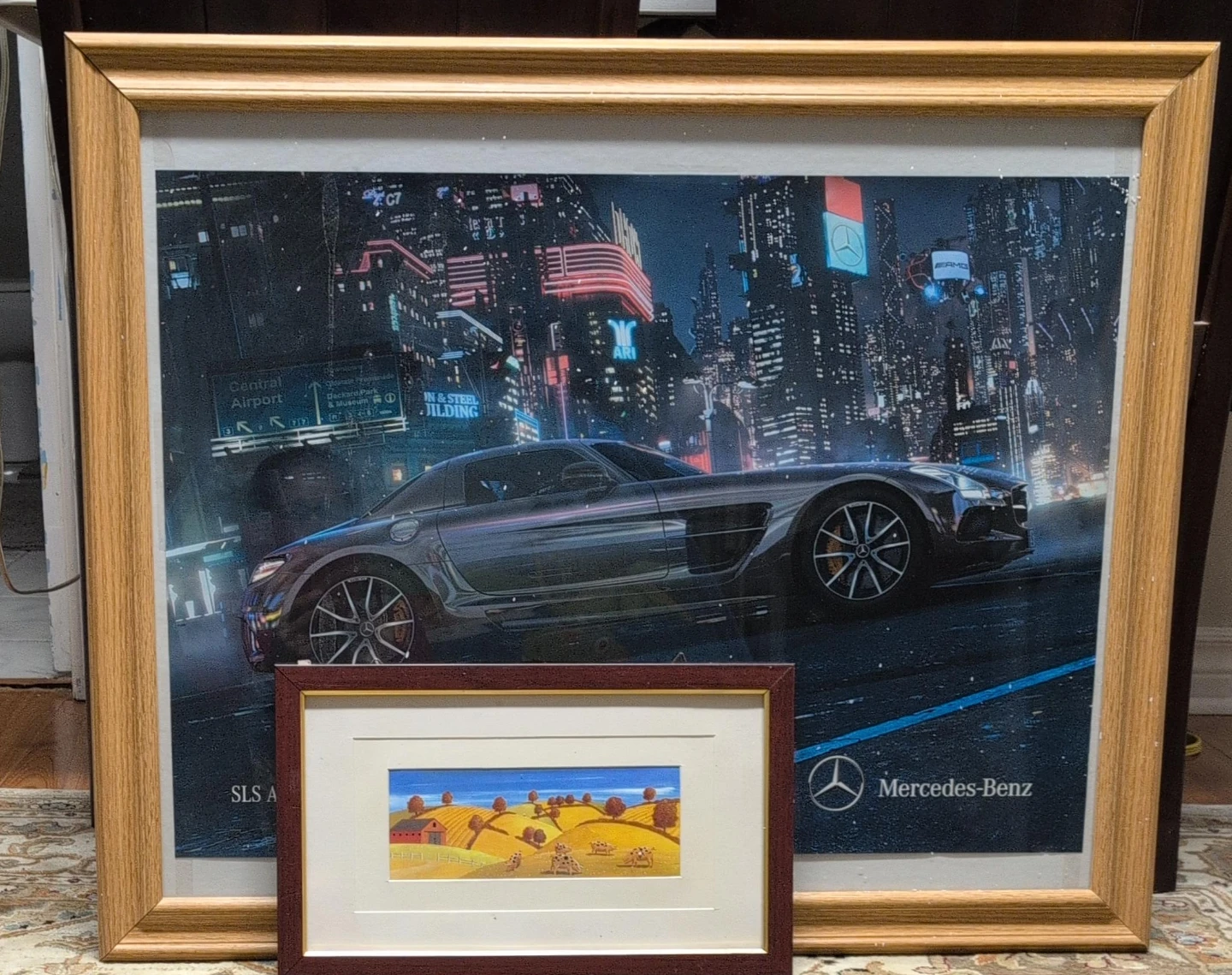 Mercedes-Benz SLS AMG Framed Print thumbnail