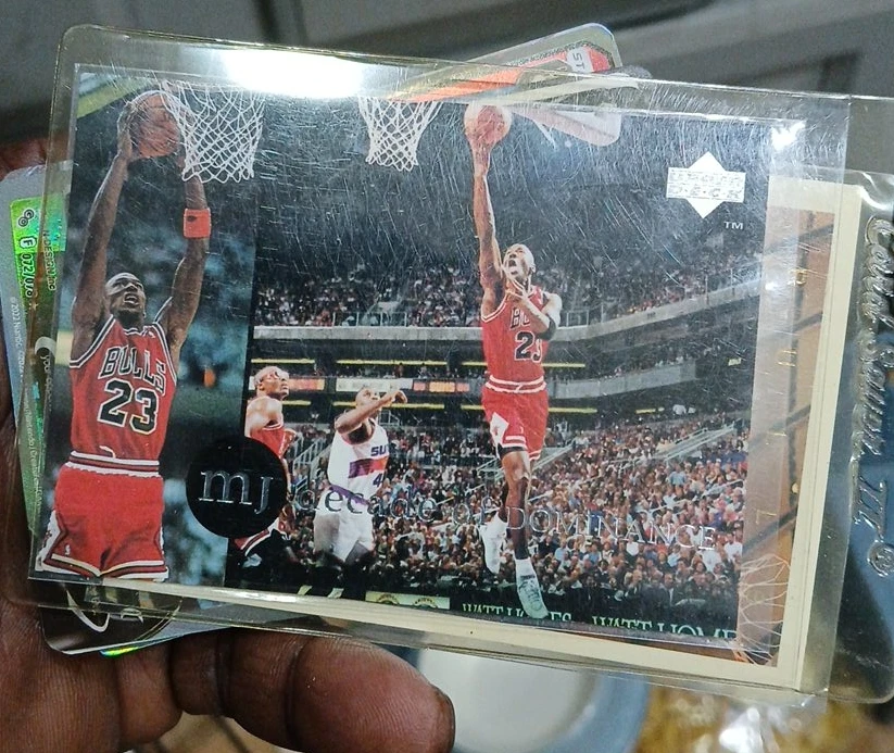 Michael Jordan Upper Deck Basketball Card thumbnail
