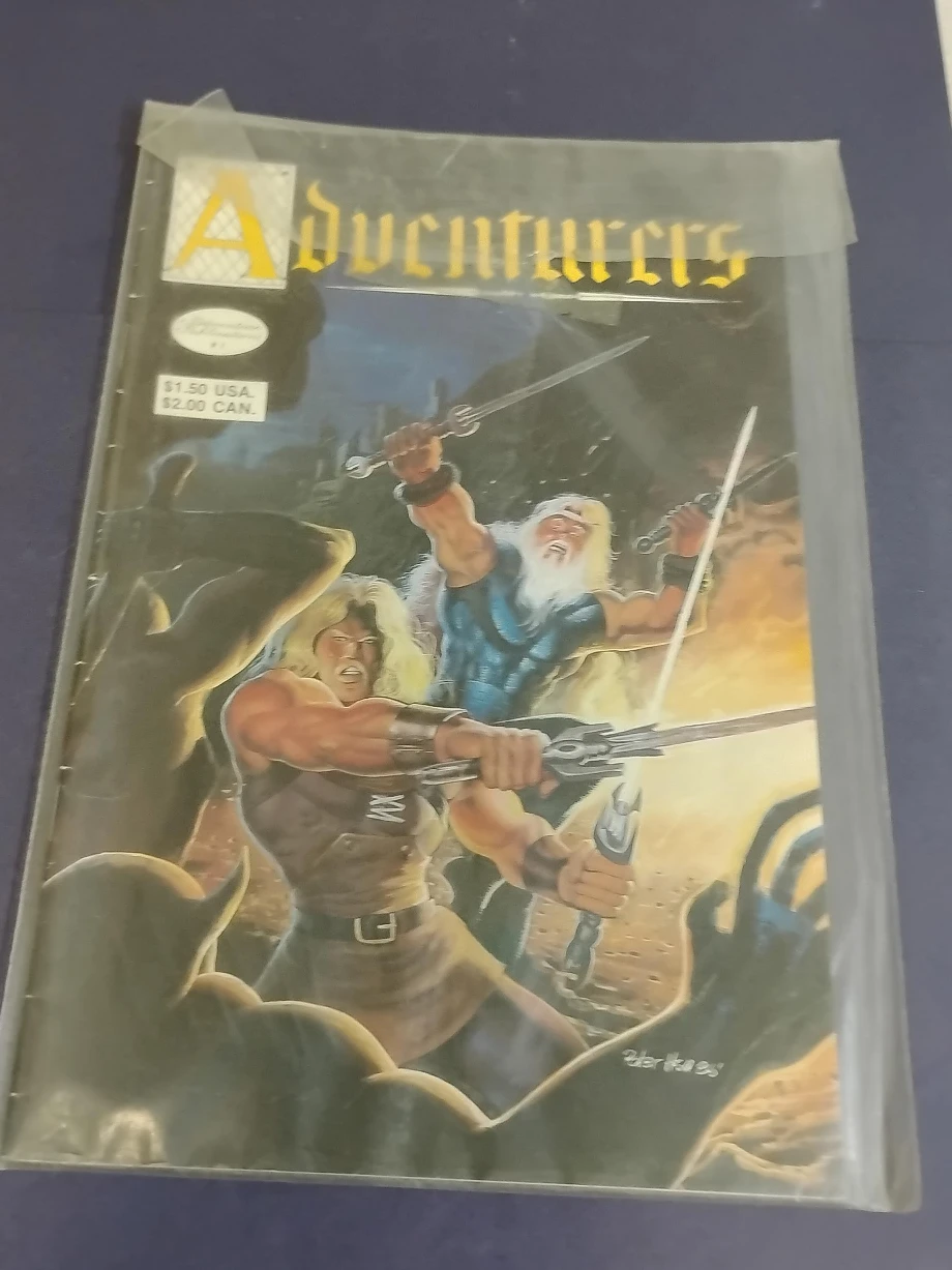 Adventurers Comic Book