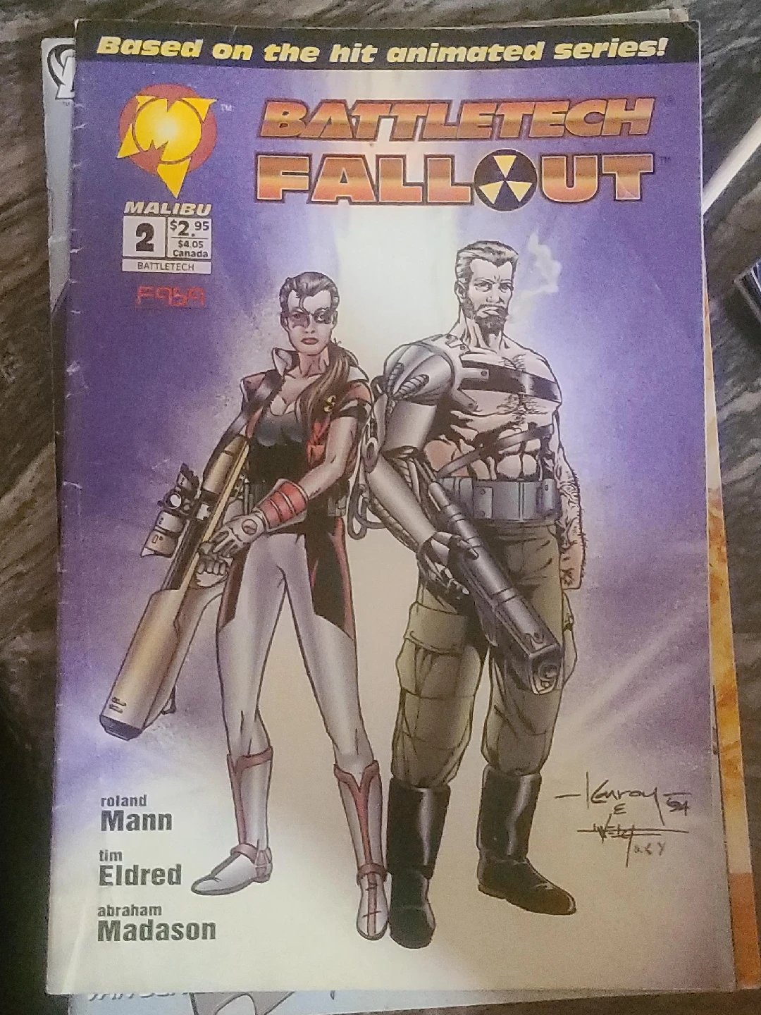 Battletech Fallout Comic Book thumbnail