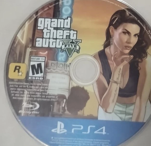 Grand Theft Auto V (GTA 5) for PS4