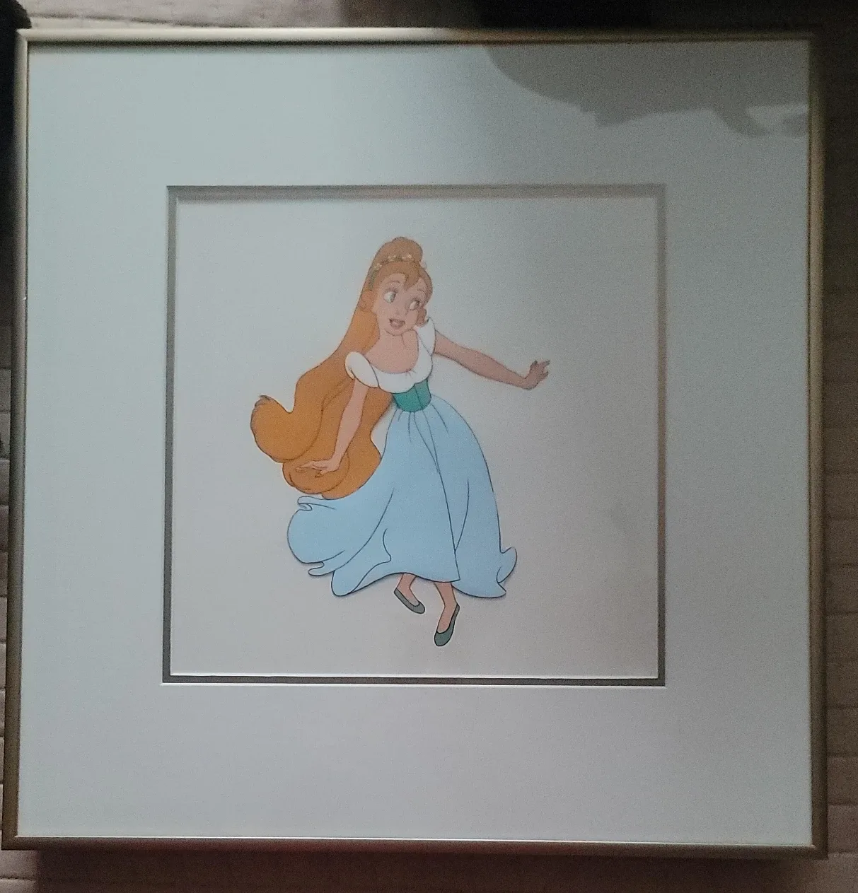 Framed Animation Cel Art