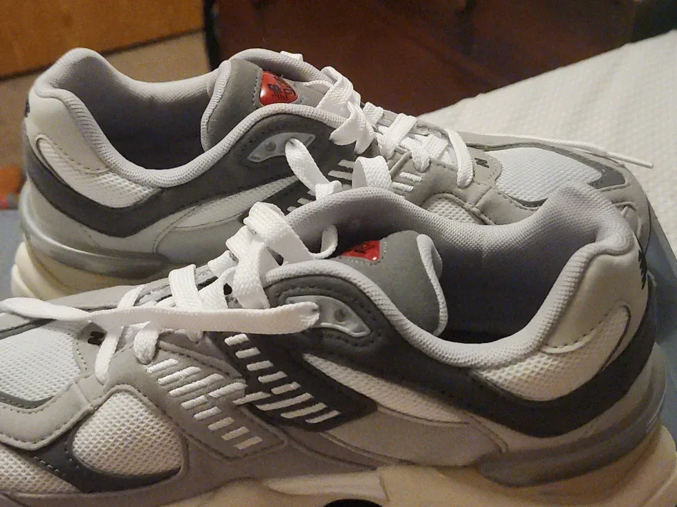 New Balance 9060 Gray/White Sneakers