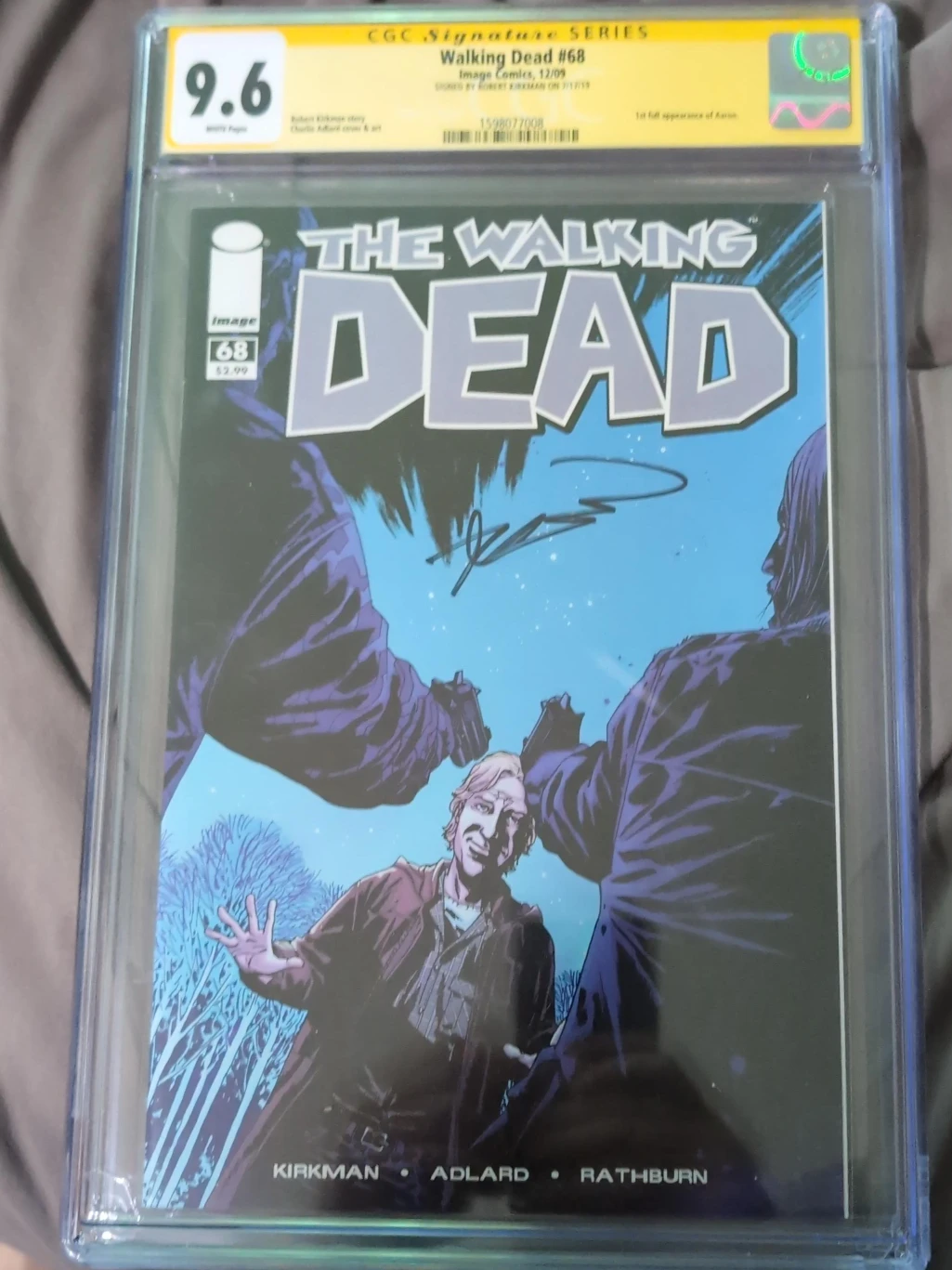 The Walking Dead #68 CGC 9.6 Signed Comic Book