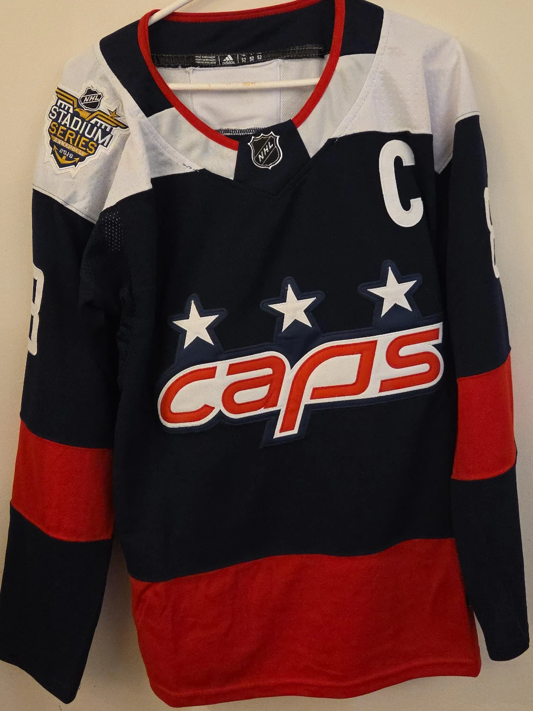 Adidas NHL Washington Capitals Stadium Series Jersey