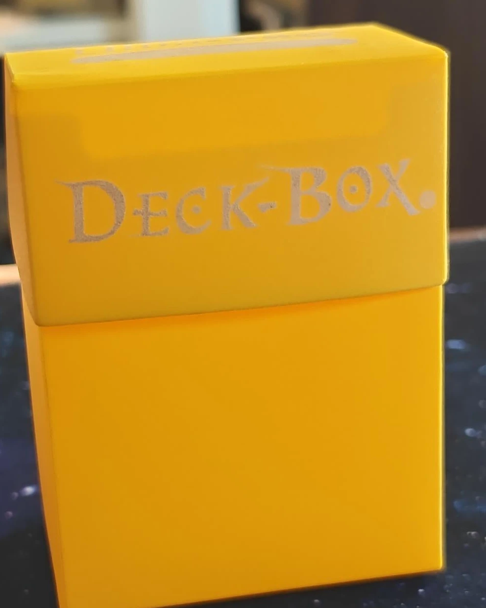 Yellow Deck Box