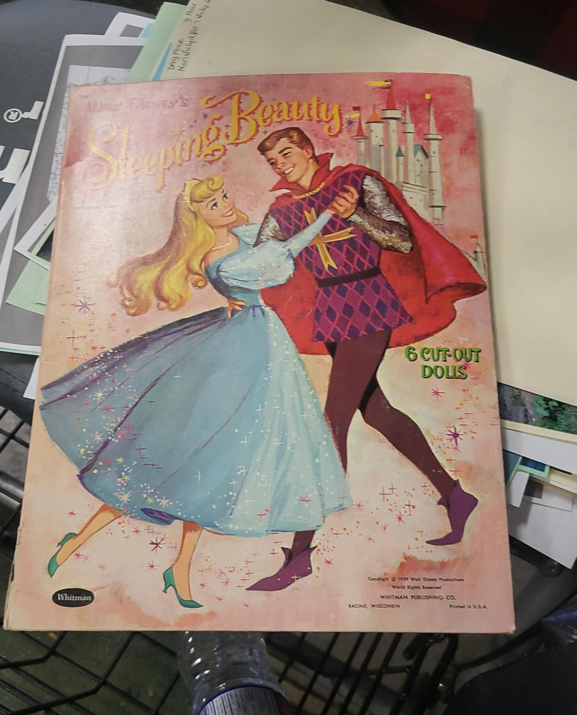 Walt Disney's Sleeping Beauty 6 Cut-Out Dolls