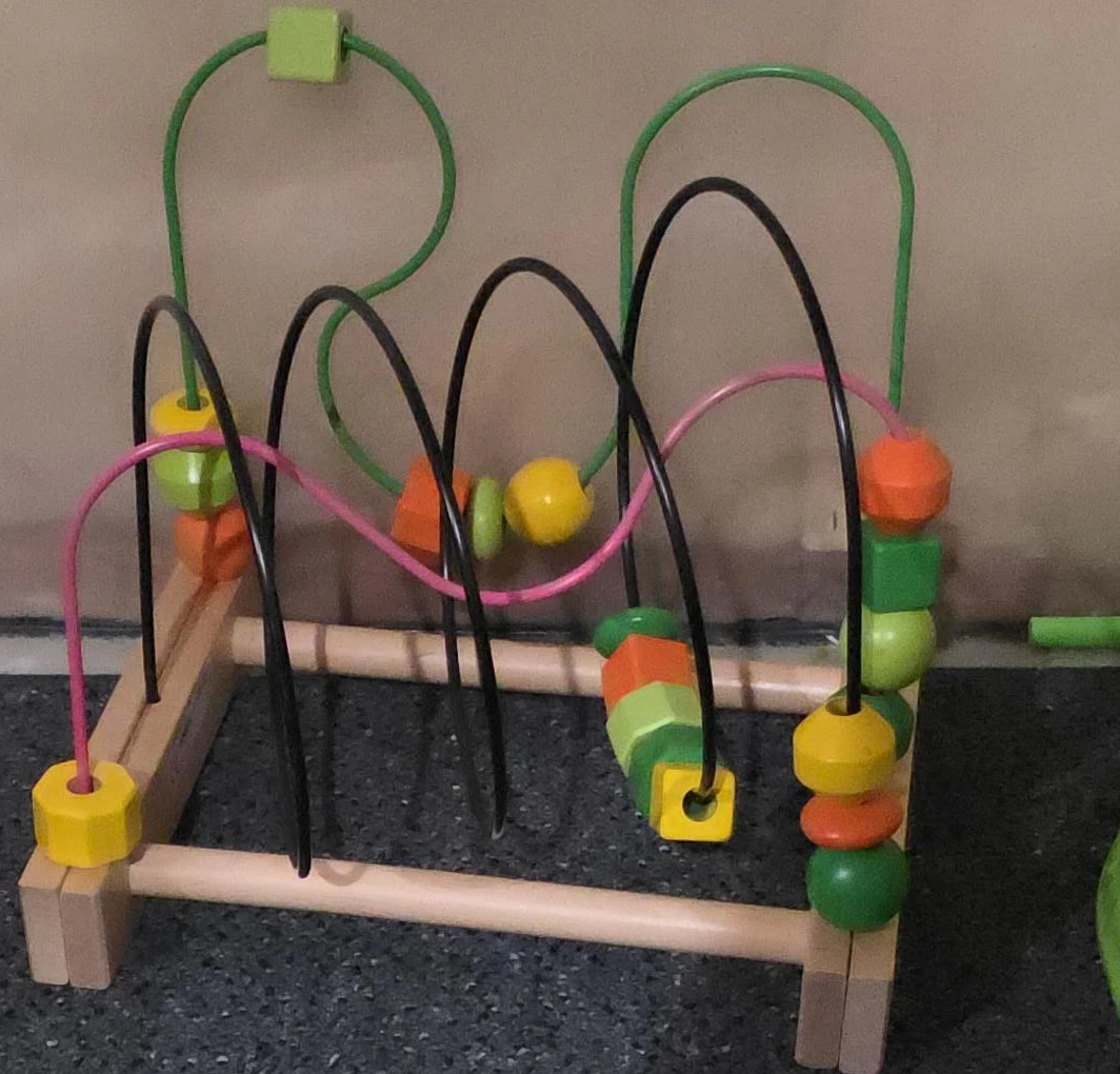 Wooden Bead Maze Toy