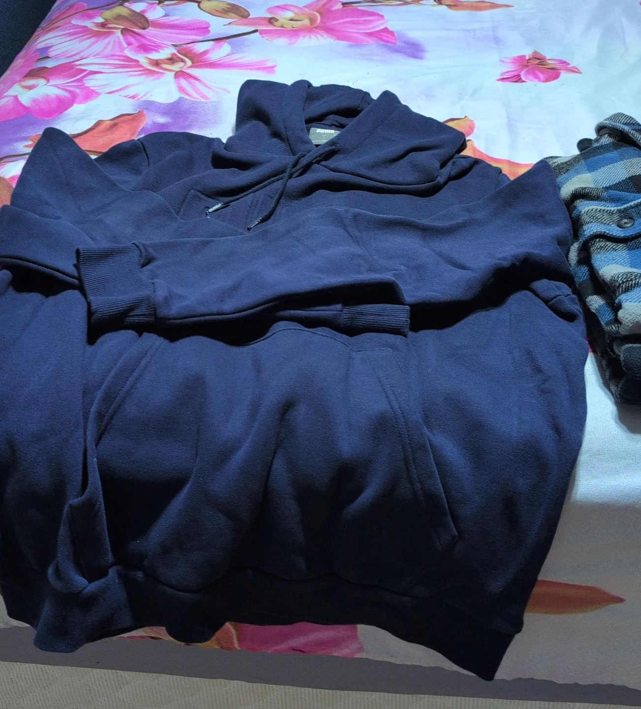 Puma Navy Blue Hoodie thumbnail