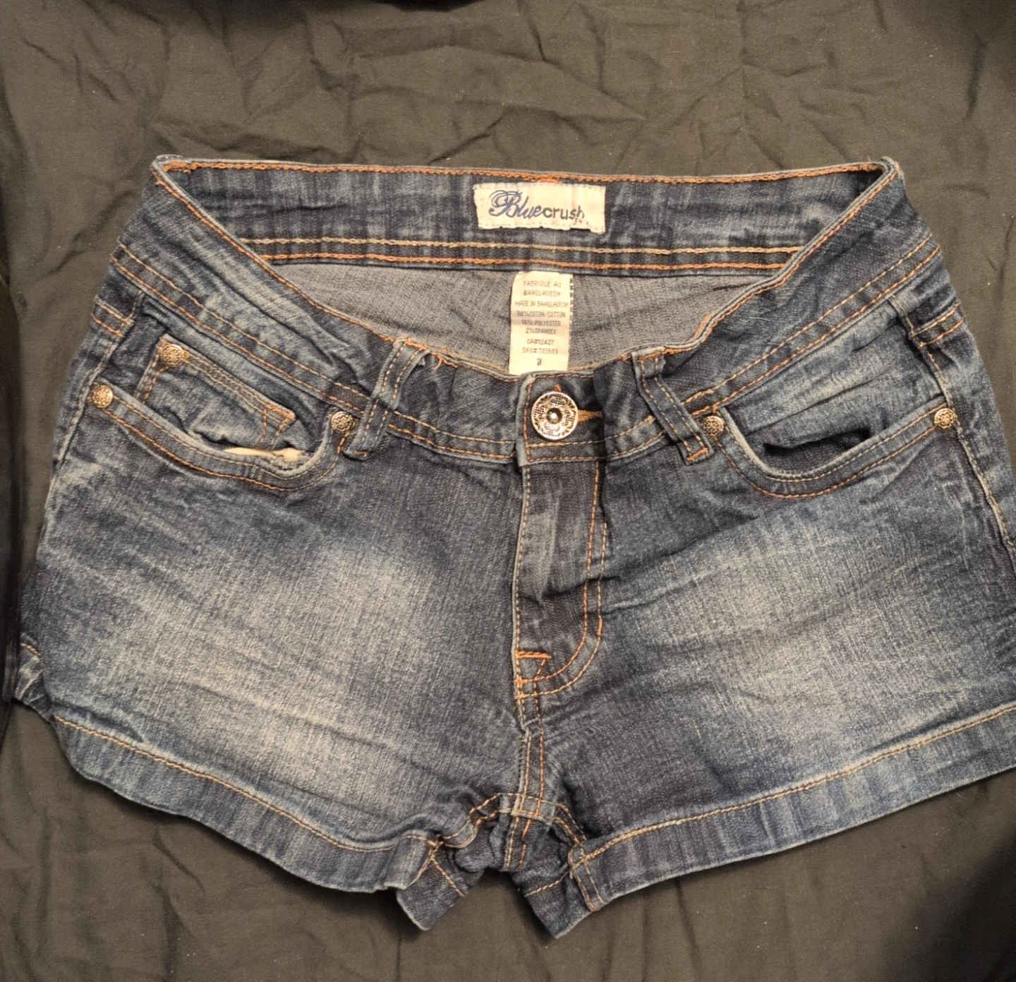 Bluecrush Denim Shorts - Size 3