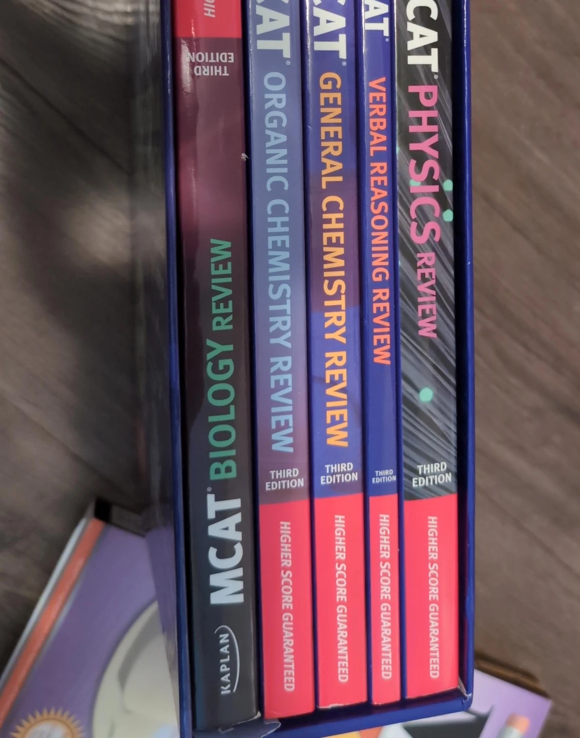 Kaplan MCAT Review Book Set - Third Edition