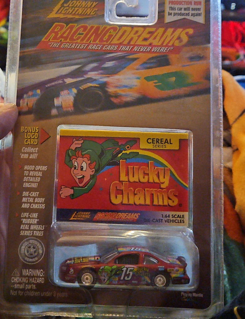 Johnny Lightning Racing Dreams Lucky Charms Die-Cast Car