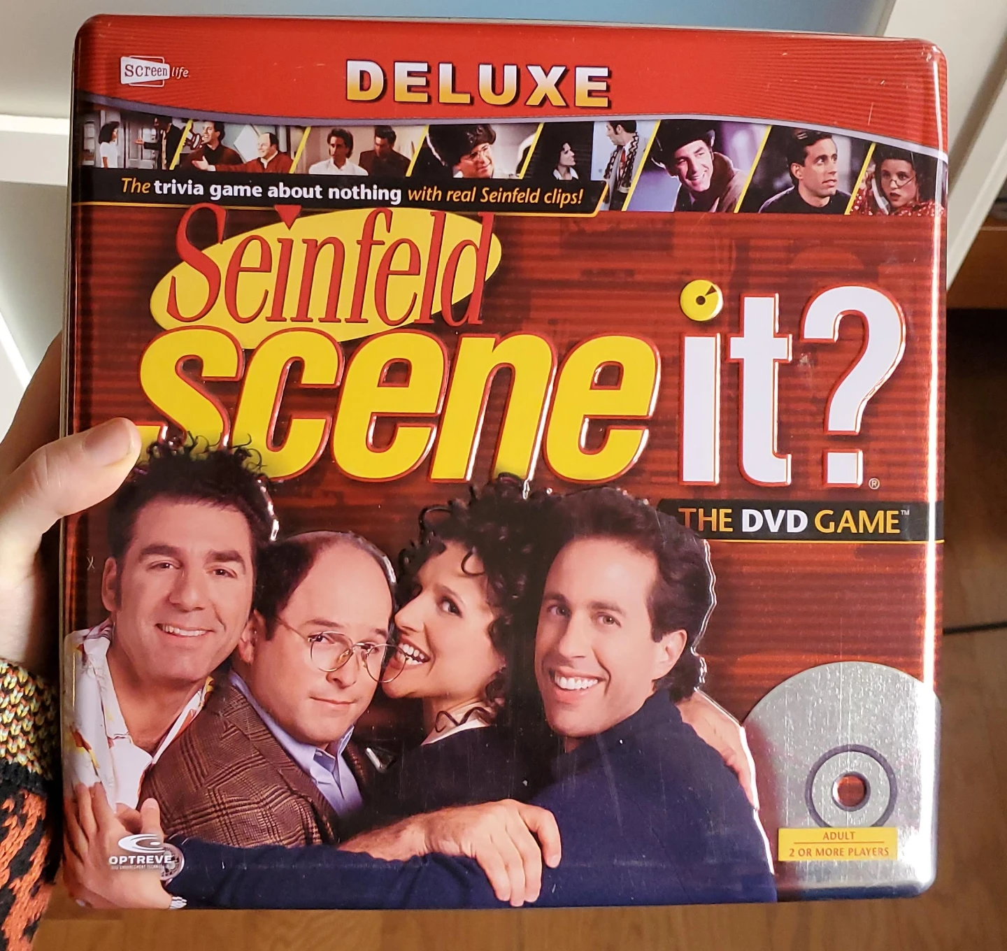 Deluxe Seinfeld Scene It? DVD Trivia Game image indicator(1)