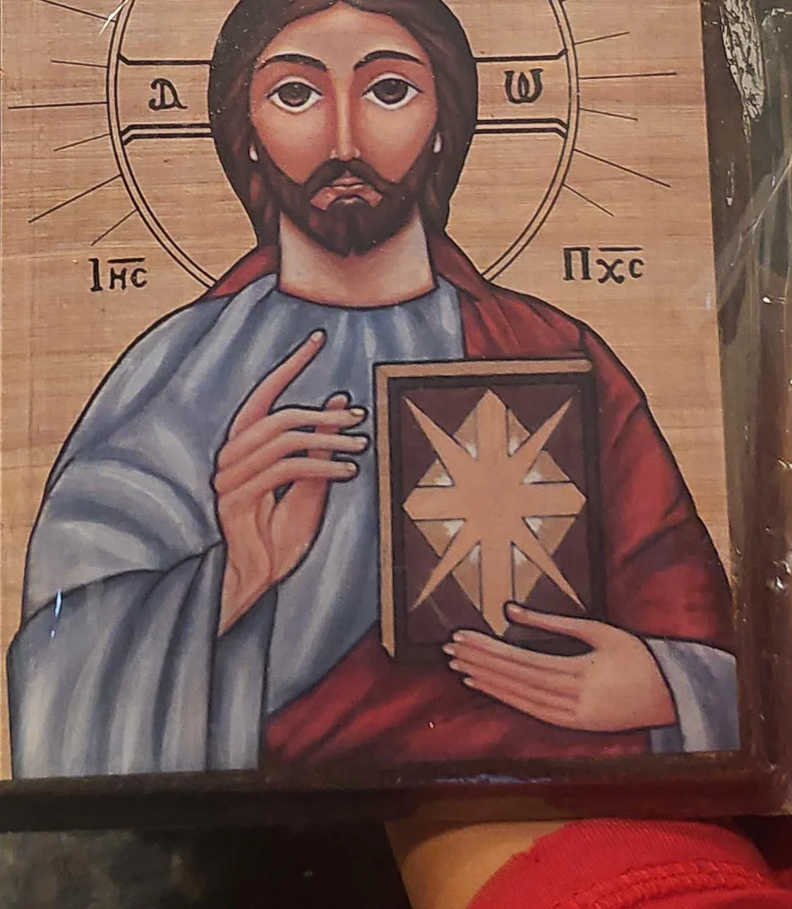 Icon of Jesus Christ from A Monastry in Egypt