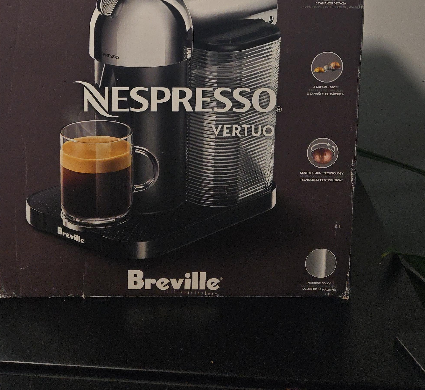 Nespresso Vertuo Coffee Machine by Breville