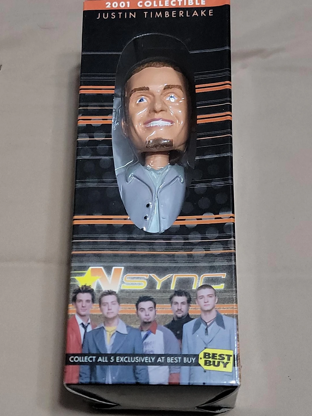 2001 Collectible Justin Timberlake Bobblehead