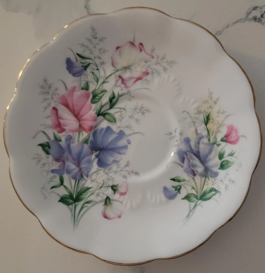 Royal Albert Sweet Pea Friendship Saucer