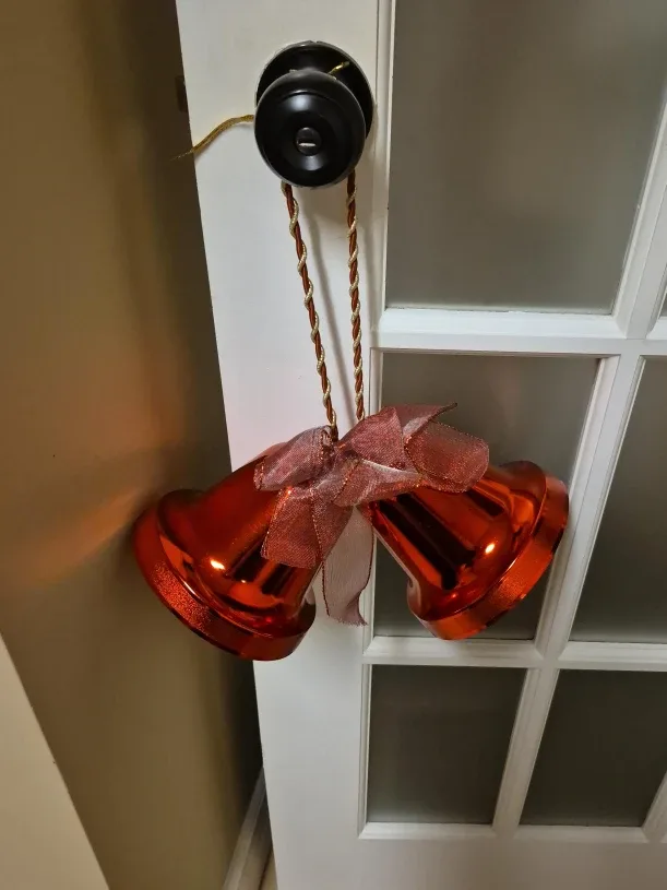 Red Christmas Bells Decoration