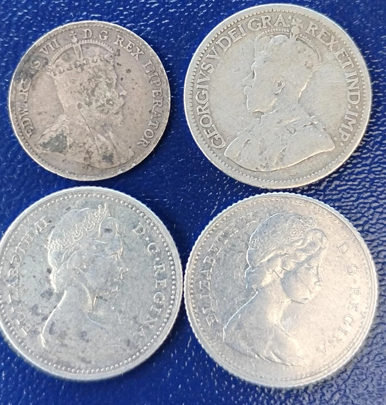 Vintage Canadian silver Coins - Collectibles
