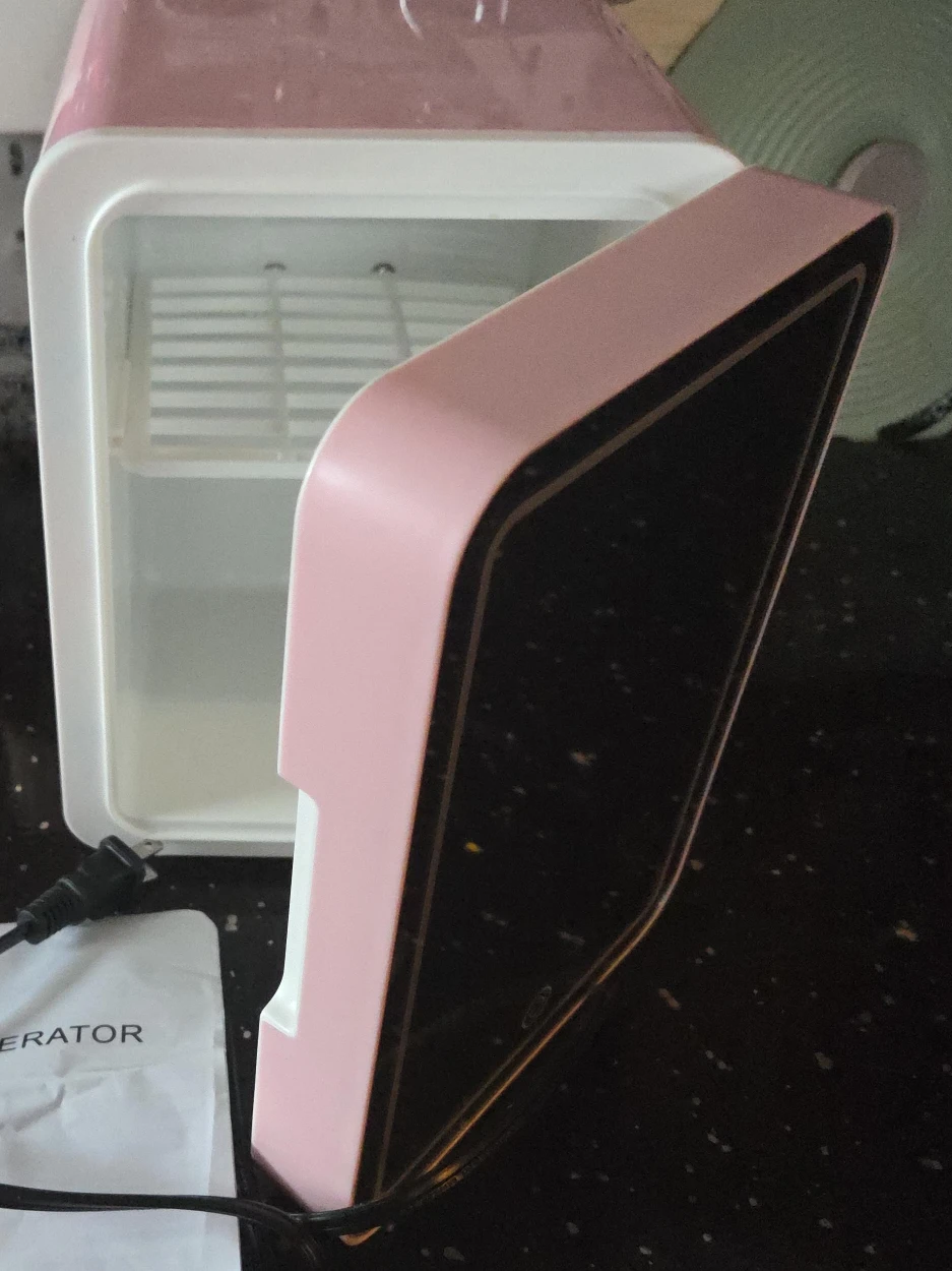 Pink Mini Beauty Fridge