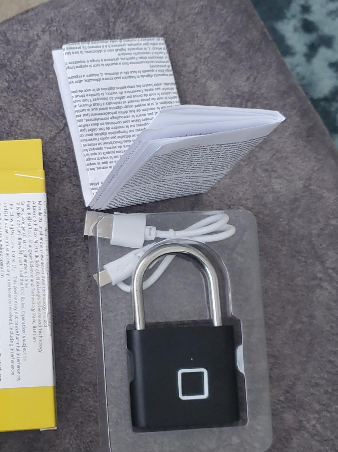 New Fingerprint Padlock thumbnail