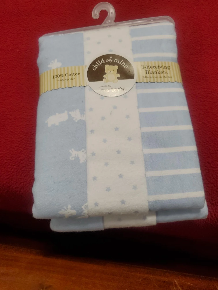 Child of Mine Carter's Receiving Blankets (3)