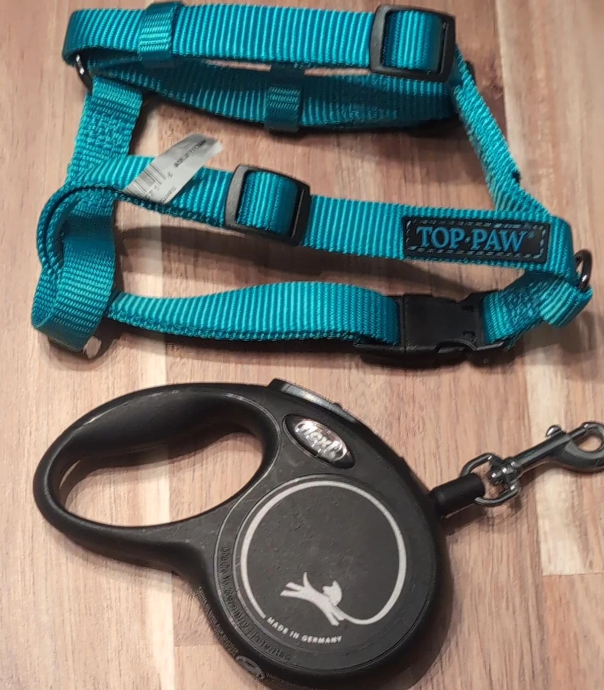 Top Paw Dog Harness & Flexi Retractable Leash