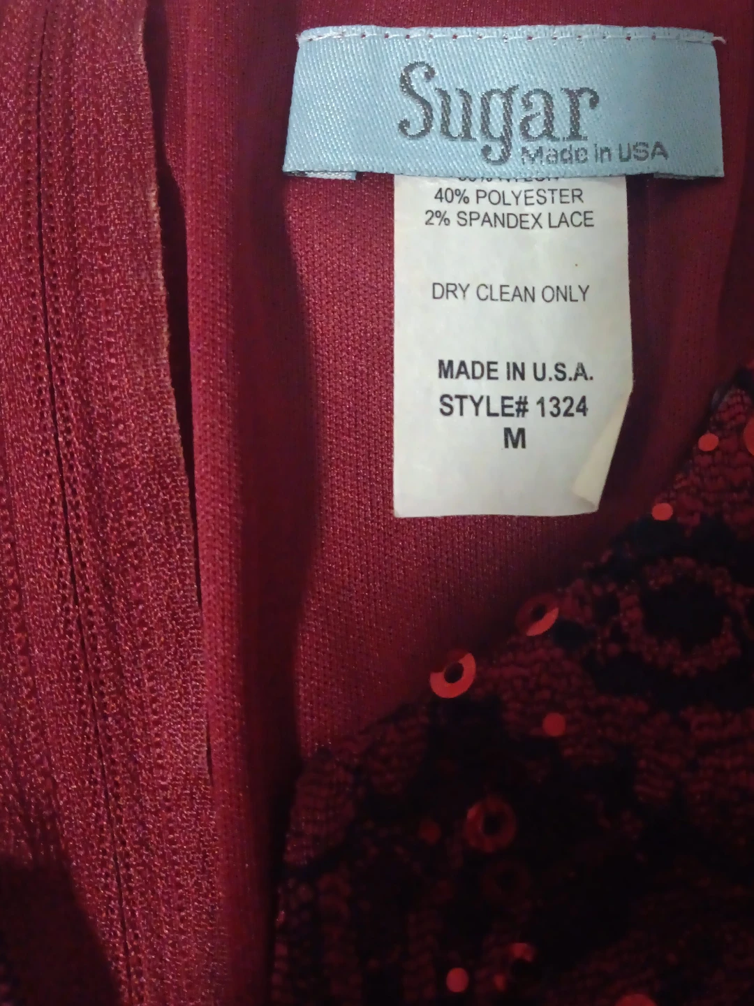 Sugar Style #1324 Dress - Size M
