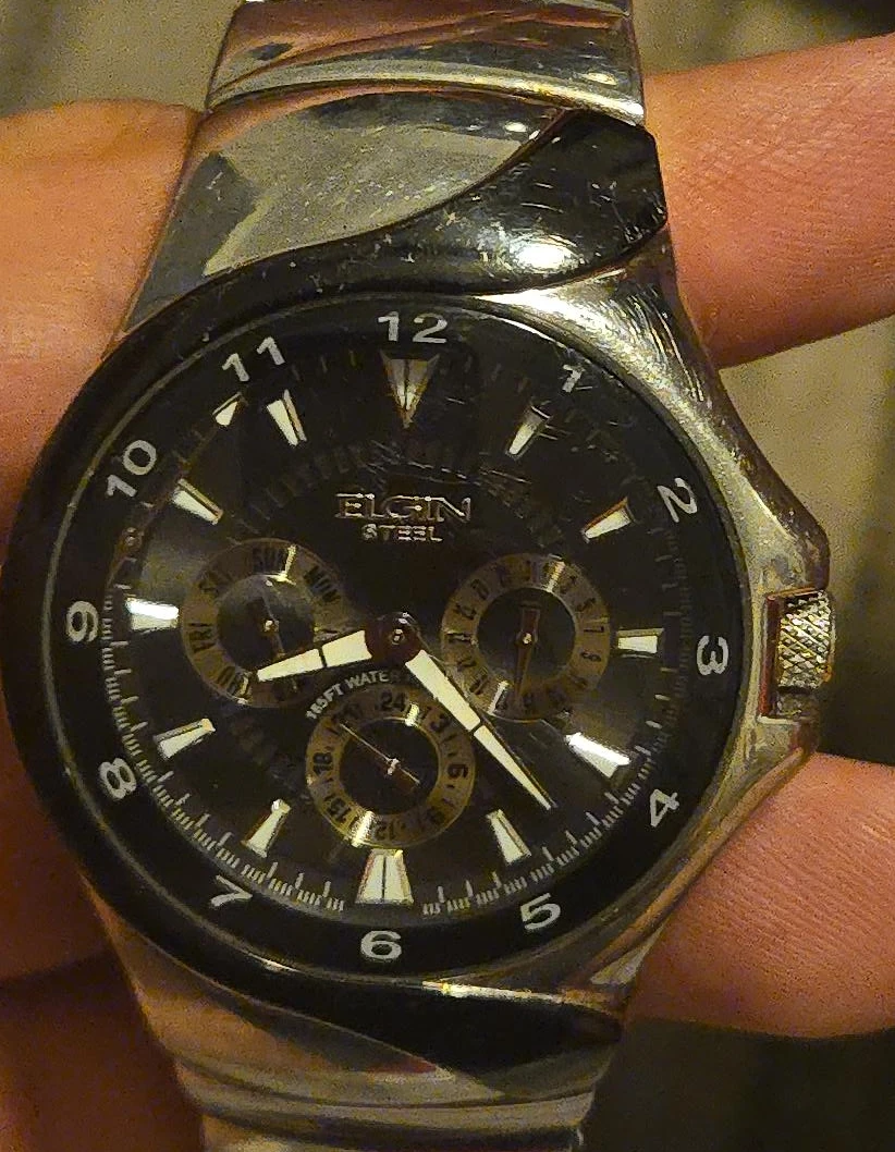 Elgin Steel Watch
