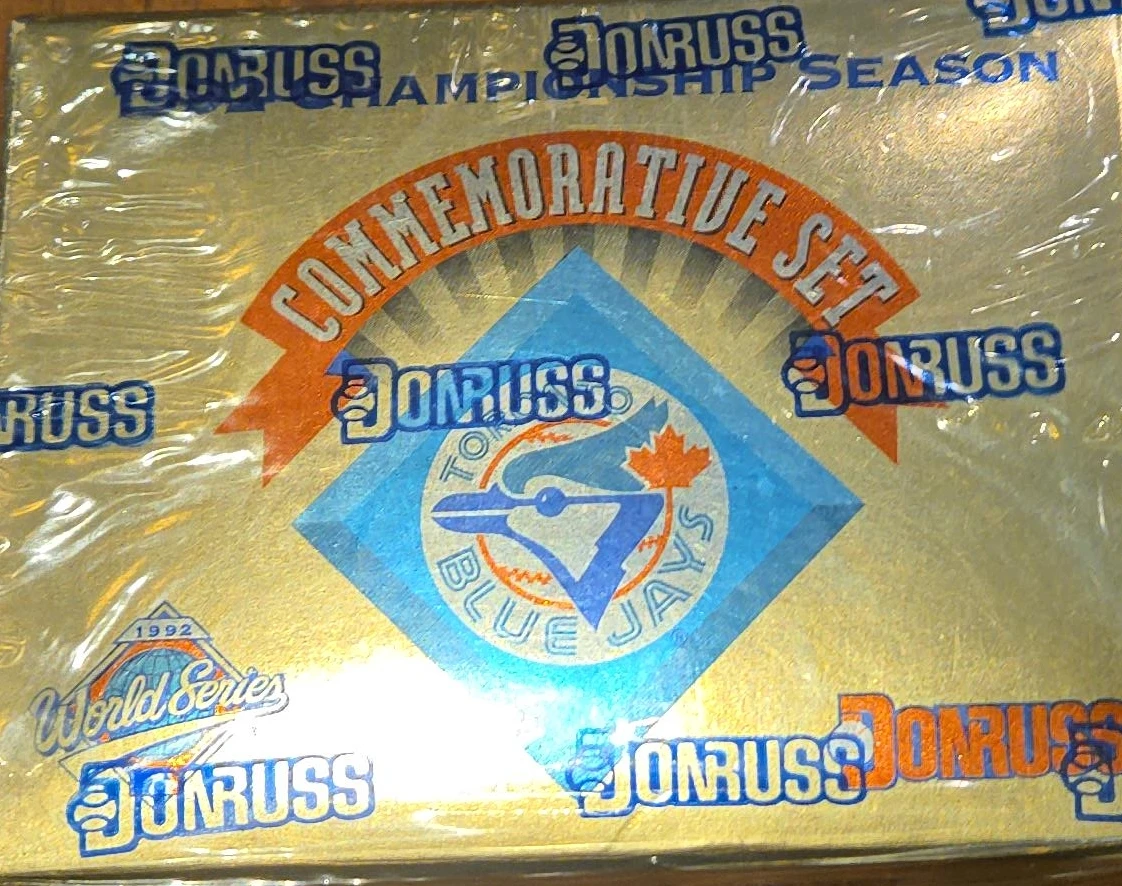 Donruss 1992 Toronto Blue Jays Set