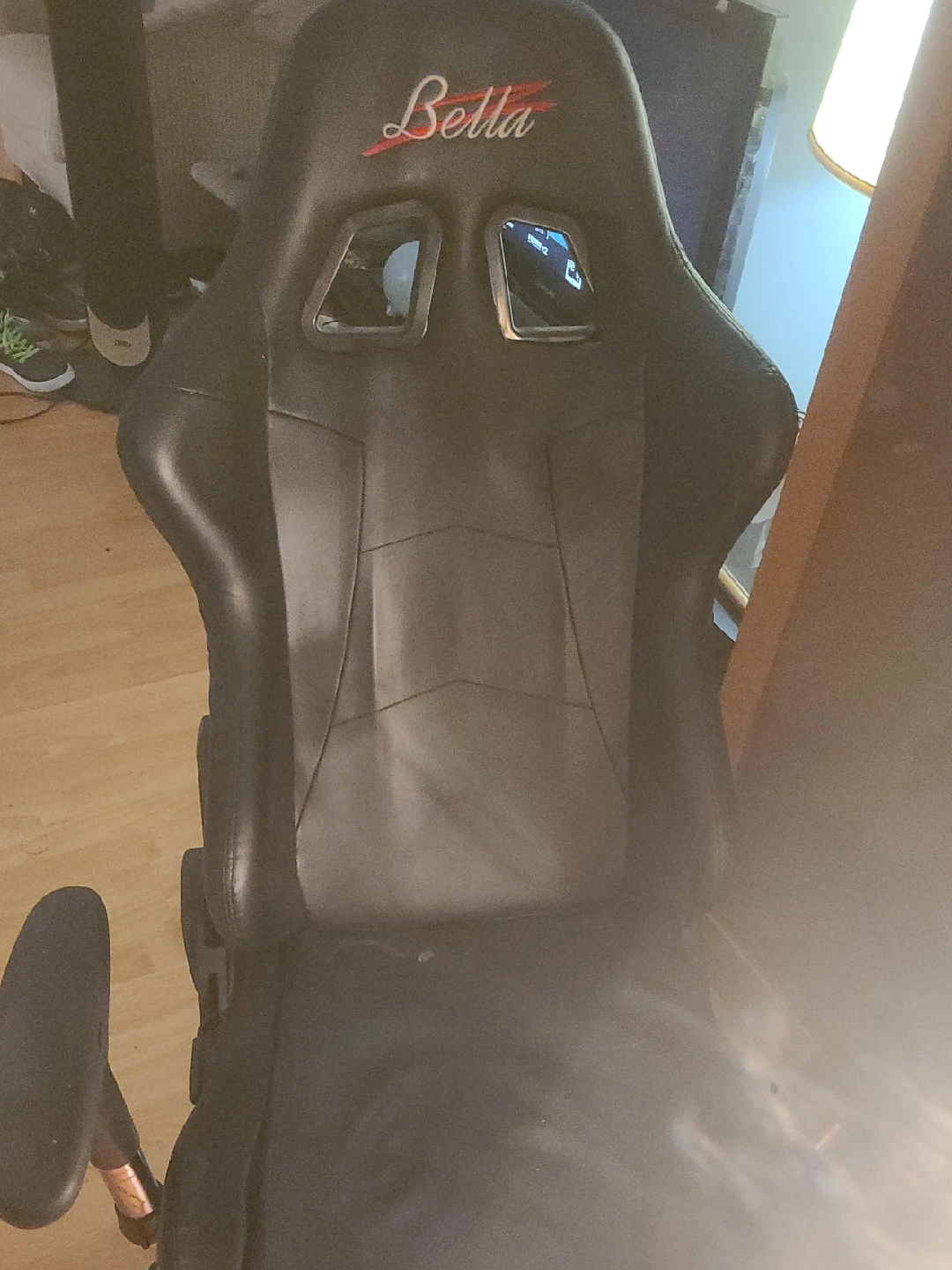 Bella Gaming Chair - Black thumbnail