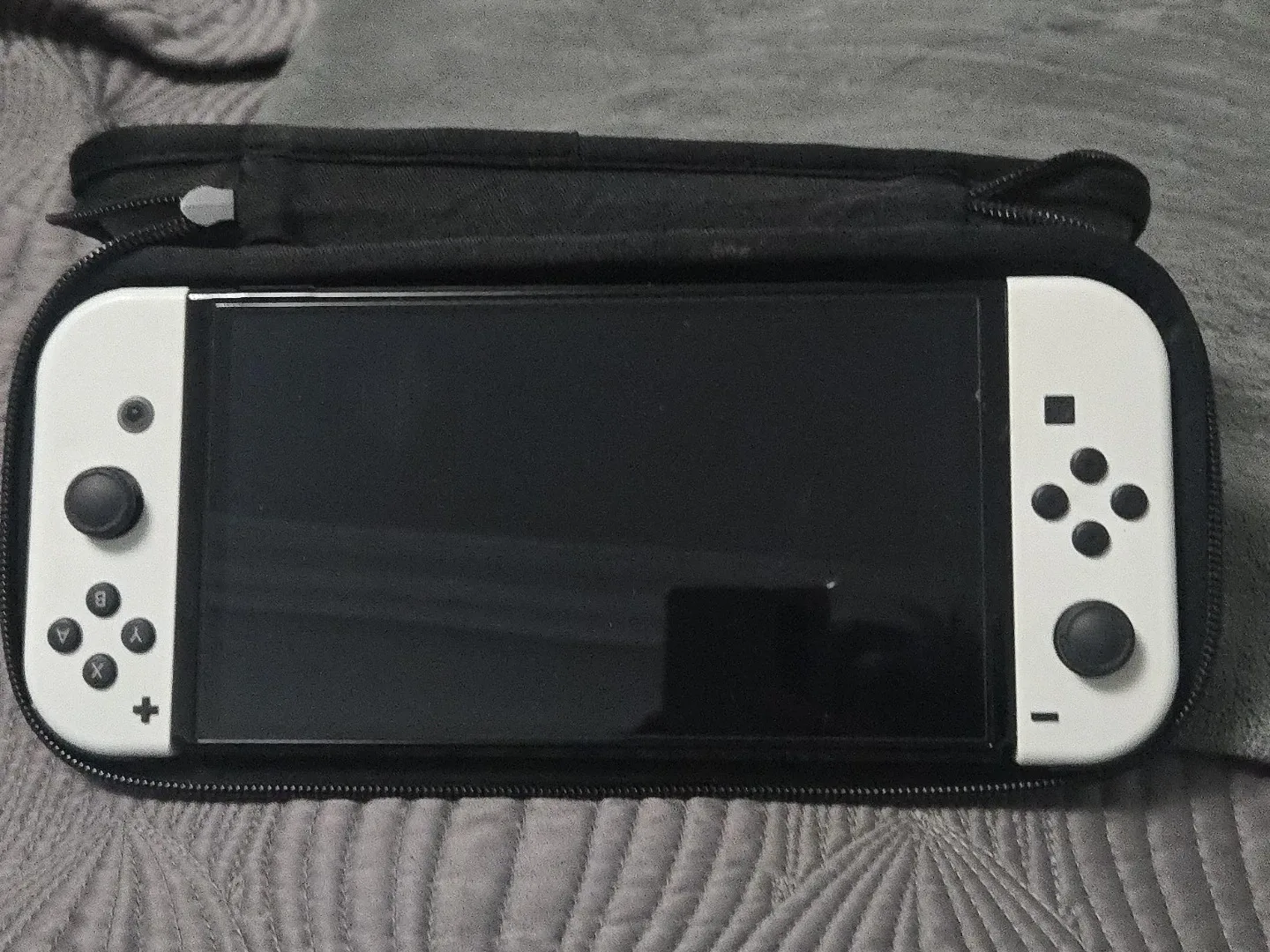 Nintendo Switch OLED Model White with Case