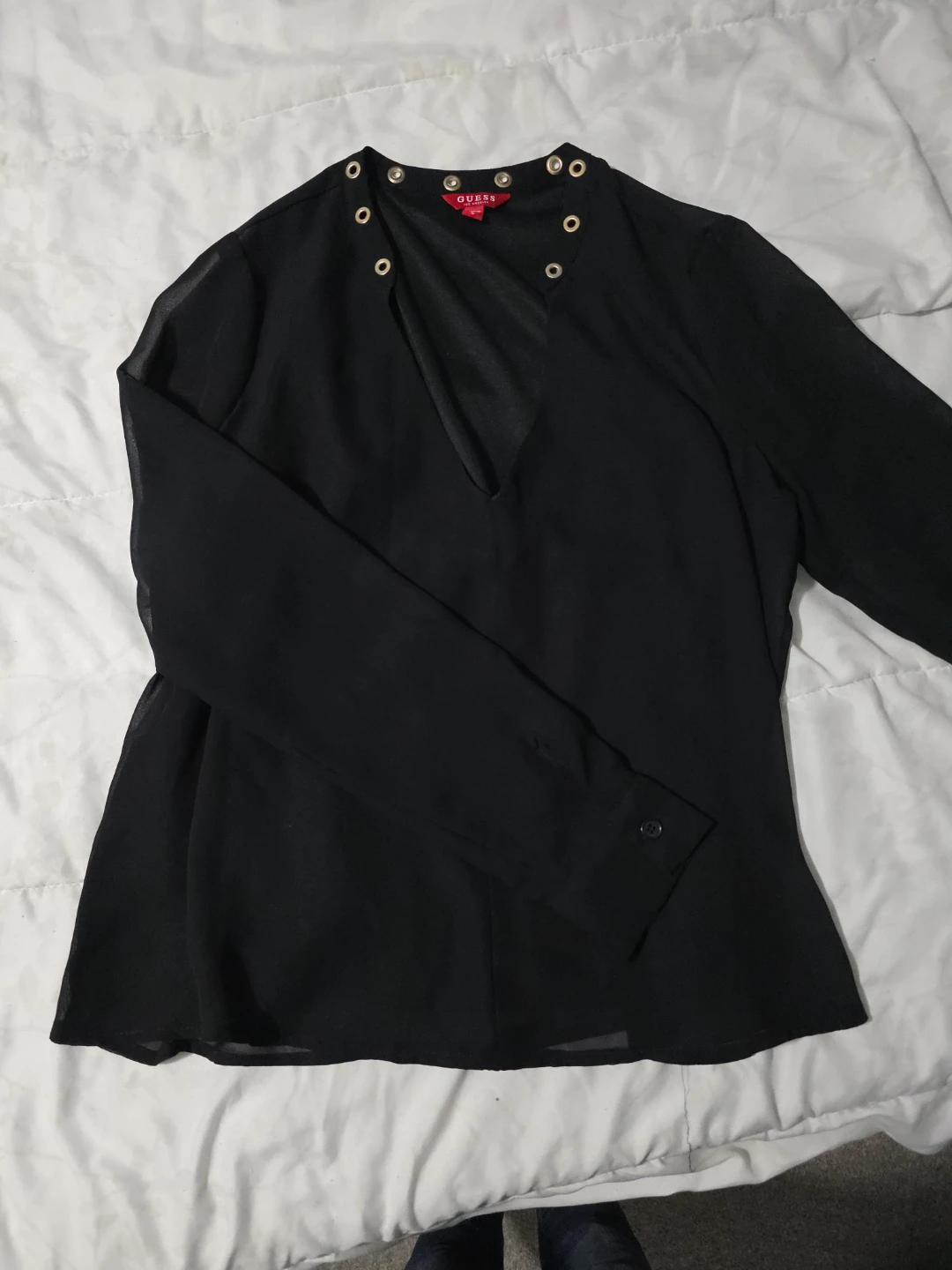 Guess Black Blouse