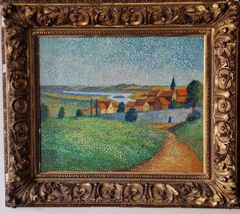 Hills and valley gold plated frame image indicator(1)