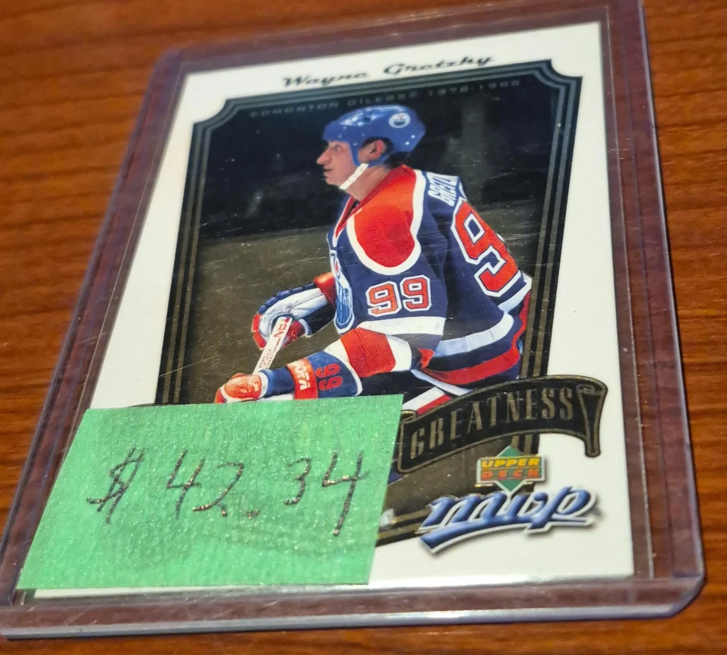 Wayne Gretzky Upper Deck MVP Trading Card thumbnail