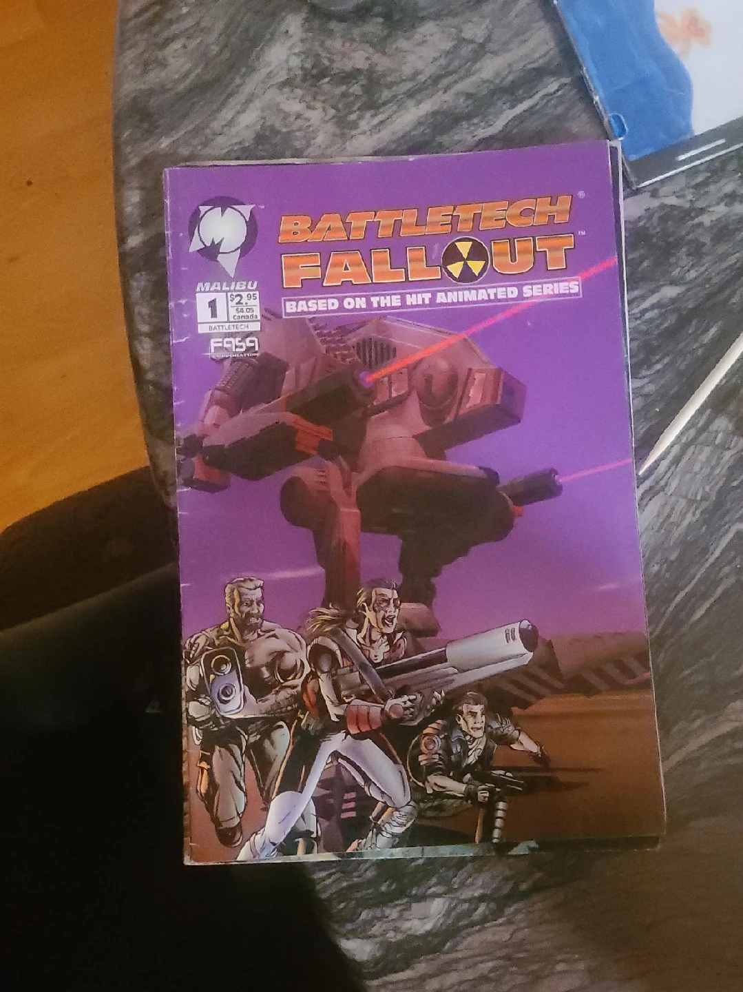 Battletech Fallout #1 Comic Book thumbnail